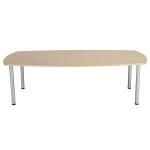 Jemini Boardroom Table 1800x1200x730mm Maple KF840184 KF840184