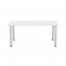 Jemini Rectangular Meeting Table 1600x800x730mm White KF840186 KF840186
