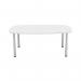 Jemini Boardroom Table 1800x1200x730mm White KF840189 KF840189