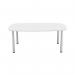 Jemini Boardroom Table 1800x1200x730mm White KF840189 KF840189