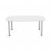 Jemini Boardroom Table 1800x1200x730mm White KF840189 KF840189