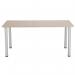 Jemini Rectangular Meeting Table 1200x800x730mm Grey Oak KF840195 KF840195