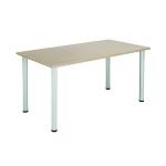Jemini Rectangular Meeting Table 1800x800x730mm Grey Oak KF840197 KF840197