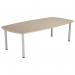 Jemini Boardroom Table 1800x1200x730mm Grey Oak KF840199 KF840199