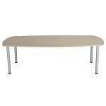 Jemini Boardroom Table 1800x1200x730mm Grey Oak KF840199 KF840199
