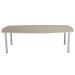 Jemini Boardroom Table 1800x1200x730mm Grey Oak KF840199