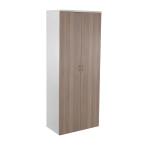 Jemini White/Grey Oak 1800mm Switch Cupboard KF840207 KF840207