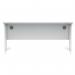 Polaris Rectangular Double Upright Cantilever Desk 1600x800x730mm Arctic WhiteWhite KF882357 KF882357