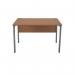 Serrion Rectangular Goal Post Desk 1200x800x730mm Ellmau Beech KF882387 KF882387