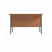 Serrion 4 Leg Desk 1200x750x725mm Ellmau Beech KF882392 KF882392