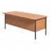 Serrion 4 Leg Desk 1800x750x725mm Bav Ellmau Beech KF882399 KF882399