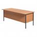 Serrion 4 Leg Desk 1800x750x725mm Bav Ellmau Beech KF882399 KF882399