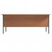 Serrion 4 Leg Desk 1800x750x725mm Bav Ellmau Beech KF882399 KF882399