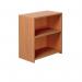 This photo features Serrion low bookcases from the Premium collection. The bookcase measures 750x400x800mm and is finished in Ellmau Beech. The shelves are open and spacious, perfect for showcasing your book collection or displaying decorative items. The woodgrain adds a touch of warmth to any room.