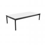 Jemini T-Table Multipurpose Classroom Table 1200x600x460mm Flat Pack Grey/Black KF882415 KF882415