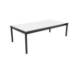 Jemini T-Table Multipurpose Classroom Table 1200x600x530mm Flat Pack Grey/Black KF882417 KF882417