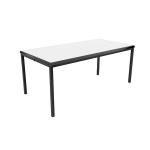 Jemini Titan Multipurpose Classroom Table 1200x600x590mm Grey/Black KF882419 KF882419
