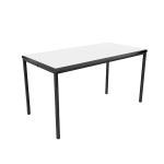 Jemini Titan Multipurpose Classroom Table 1200x600x710mm Grey/Black KF882423 KF882423