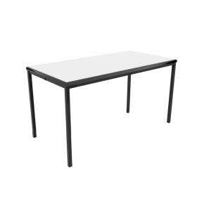 Jemini Titan Multipurpose Classroom Table 1200x600x710mm Grey/Black KF882423 KF882423