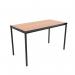Jemini Titan Multipurpose Classroom Table 1200x600x760mm BeechBlack KF882424 KF882424