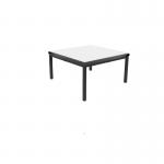 Jemini T-Table Multipurpose Classroom Table 600x600x460mm Flat Pack GreyBlack KF882427 KF882427