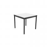 VOW Jemini Titan Multipurpose Classroom Table 600x600x590mm GreyBlack KF882431 KF882431