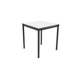 Jemini Titan Multipurpose Classroom Table 600x600x640mm Grey/Black KF882433 KF882433