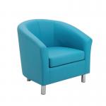 Jemini Tub Polyurethane Armchair Sky Blue KF882438 KF882438