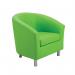 Jemini Tub Polyurethane Armchair Lime KF882439 KF882439