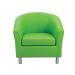 Jemini Tub Polyurethane Armchair Lime KF882439 KF882439