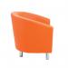 Jemini Tub Polyurethane Armchair Orange KF882440 KF882440