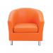 Jemini Tub Polyurethane Armchair Orange KF882440 KF882440