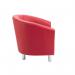 Jemini Tub Polyurethane Armchair Red KF882441 KF882441