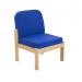 FF First Wooden Reception Side Chair Blue OF0309RB