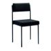 FF First Stacking Chair Charcoal FRKF04000