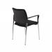 FF First Verona Fabric Arm Chair Chrome Frame CH3509BK KF90268