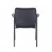 FF First Verona Fabric Arm Chair Black Frame CH3508BK KF90269