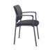 FF First Verona Fabric Arm Chair Black Frame CH3508BK KF90269