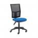 First Medway High Back Operator Chair 640x640x1010-1175mm Blue KF90270 KF90270