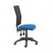 First Medway High Back Operator Chair 640x640x1010-1175mm Blue KF90270 KF90270