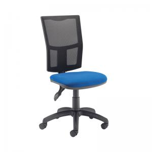 VOW First Medway High Back Operator Chair 640x640x1010-1175mm Blue