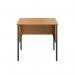 Jemini Eco Midi Homework Desk 800x600x730mm Oak KF90348 KF90348