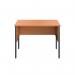 Jemini Eco Midi Homework Desk 1000x600x730mm Beech KF90350 KF90350