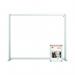 Nobo Modular Desk Divider Screen Acrylic 1200x50x50mm Clear KF90373 KF90373
