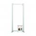 Nobo Modular Desk Divider Screen Acrylic 400x50x1000mm Clear KF90376 KF90376