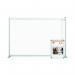 Nobo Modular Desk Divider Extension Acrylic 1400x50x1000mm Clear KF90377 KF90377