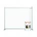 Nobo Modular Desk Divider Extension Acrylic 1200x50x50mm Clear KF90378 KF90378