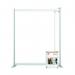 Nobo Modular Desk Divider Screen Extension Acrylic 800x50x1000mm Clear KF90379 KF90379