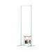 Nobo Modular Free Standing Room Divider Acrylic 600x50x1800mm Clear KF90384 KF90384