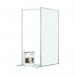 Nobo Acrylic Modular Room Divider Extension 800x1800mm Clear KF90386